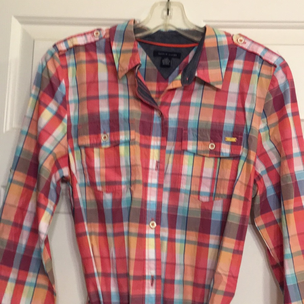 Tommy Hilfiger plaid shirt dress